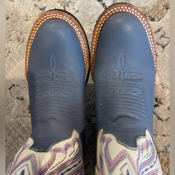 Justin women’s boots all leather - Picture 3 of 6